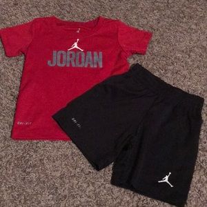 Jordan dri fit 2 piece set
